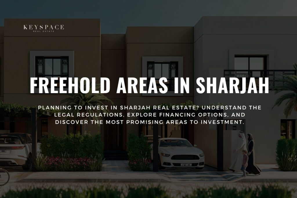 Cover blog banner for Freehold Areas in Sharjah