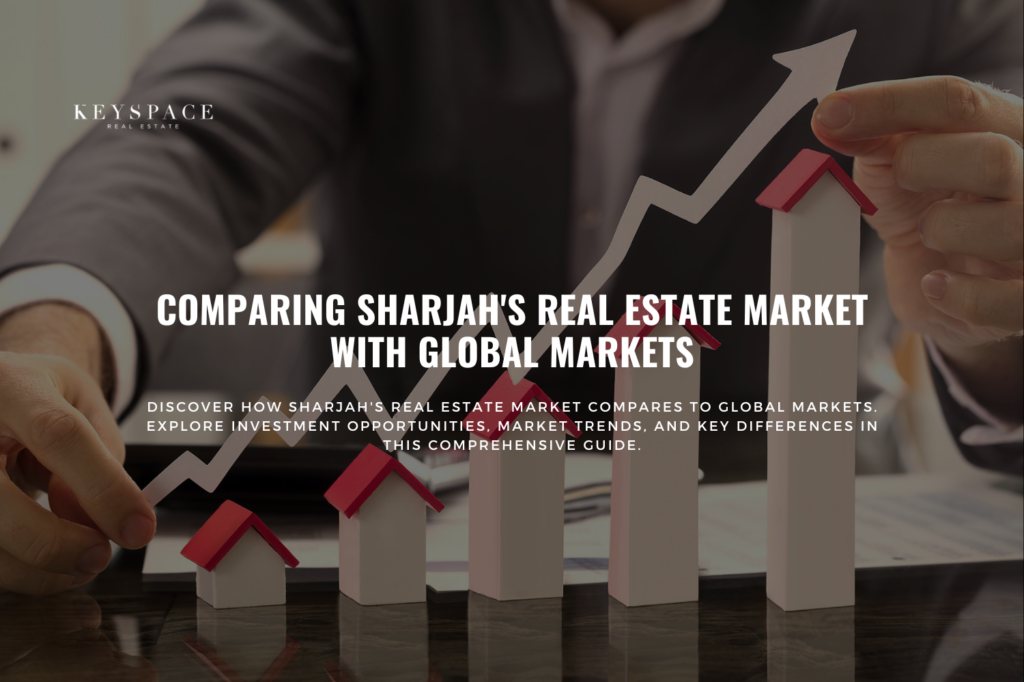 cover banner for Comparing Sharjah's Real Estate Market with Global Markets