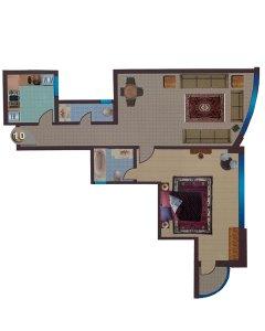 1 bedroom type 10 3