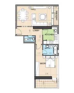 1 bedroom type a 10
