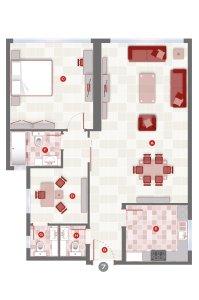 1 bedroom type a 7