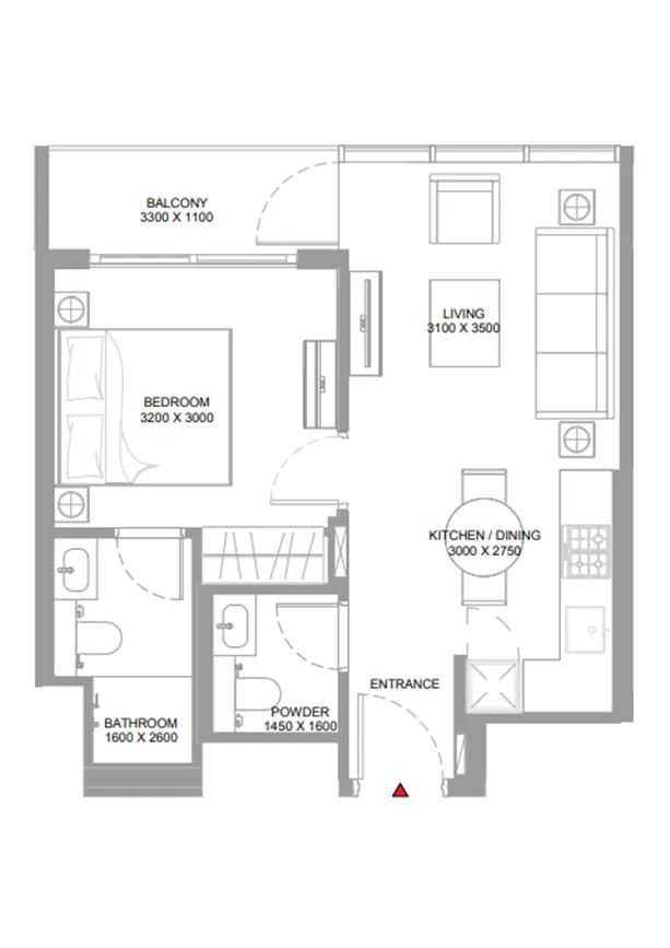 1br total 514sqft suite 465sqft balcony 48sqft.jpg