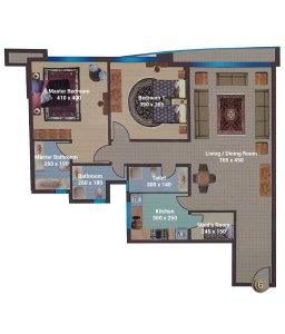 2 bedroom type 6a
