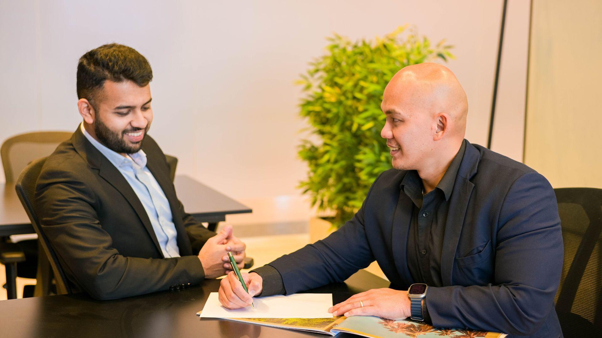 Professional real estate consulting environment
