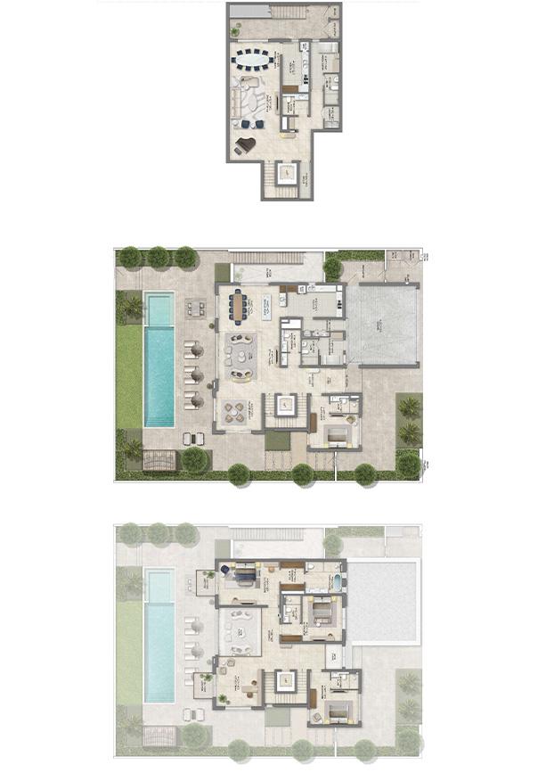 4br villa 7301sqft basement 1534sqft ground floor 2430sqft f