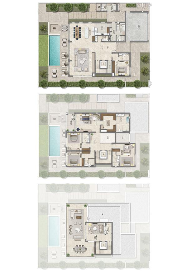 5br villa 8048sqft ground floor 2824sqft first floor 2755sqf