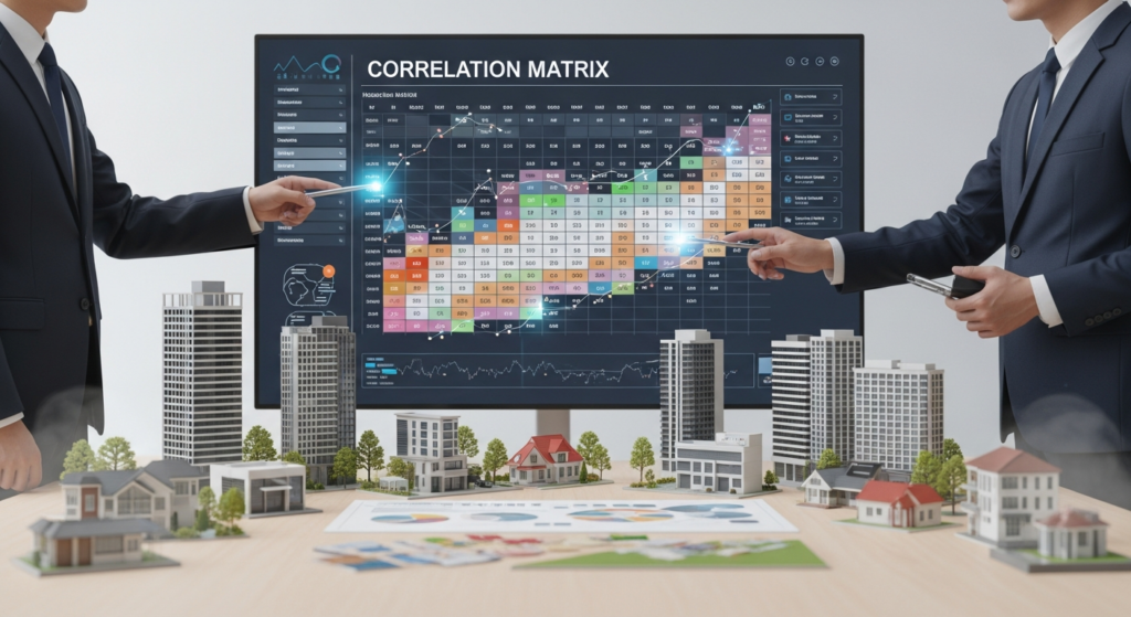 applying correlation matrix