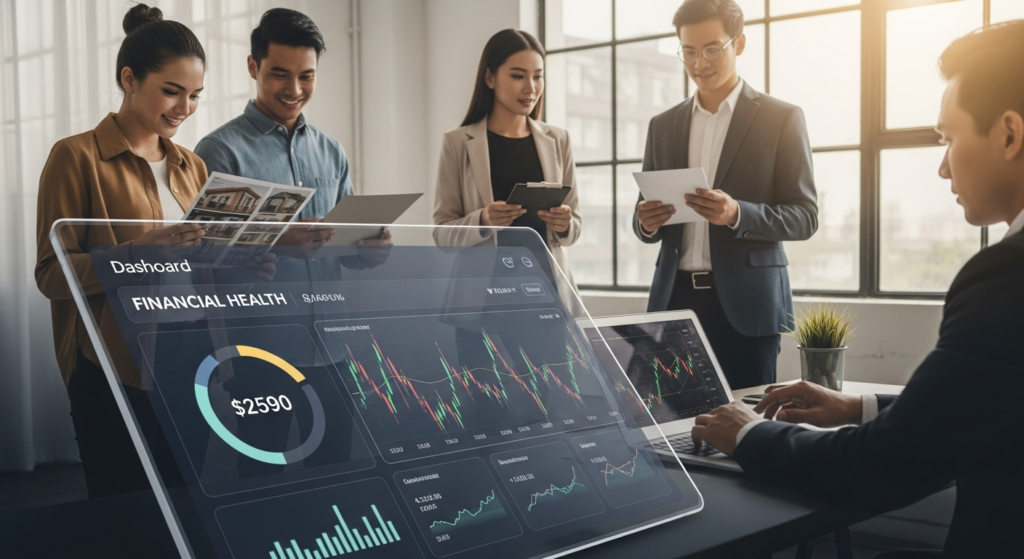 applying financial health dashboard